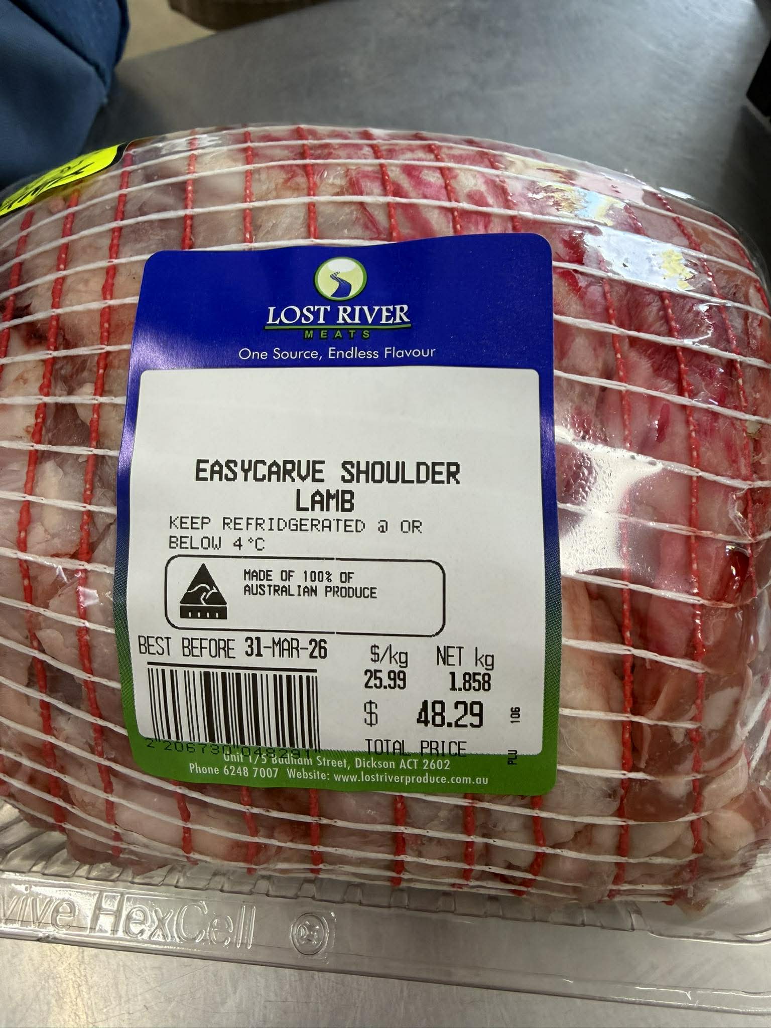 Easycarve Shoulder Lamb